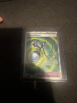 Sacred Charm - Full Art Holo - Ultra Rare - Phantasmal Flames - Pokemon TCG - Image 1
