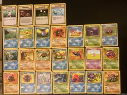 Pokemon Cards Fossil Set x 25 Job Lot Bundle Good Condition WOTC - Image 2