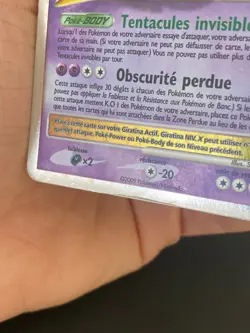 CARTE POKEMON GIRATINA NIV.X DP38 FR ULTRA RARE DP PROMO - BE/PL - Image 5