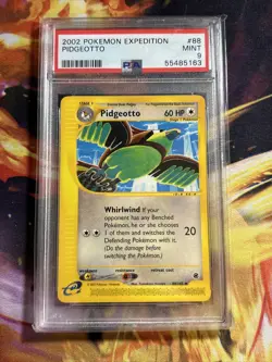 PSA 9 Pidgeotto 88/165 Uncommon Expedition Base Set Pokemon Card - Image 1