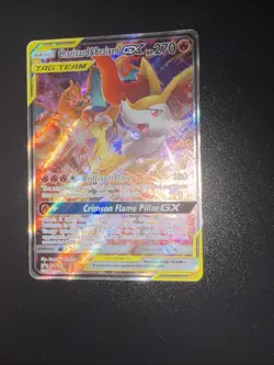 Charizard & Braixen GX SM230 SM Black Star Promo Full Art Pokemon LP Condition - Image 5