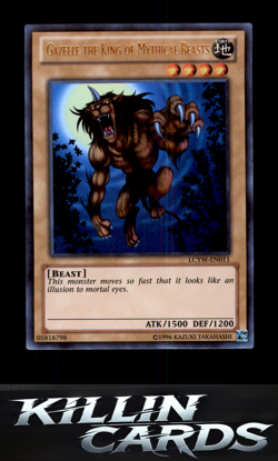 Gazelle the King of Mythical Beasts LCYW-EN011 Ultra Rare Legendary Collection 3 - Image 1