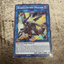 Borrelsword Dragon - CYHO-EN034 - Secret Rare 1st Ed Yugioh - LP - Image 1