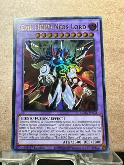 Yu-Gi-Oh! - Evil HERO Neos Lord SUDA-EN031 Ultra Rare - Supreme Darkness - NM/M - Image 1