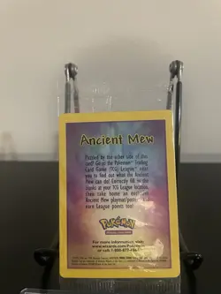 Pokemon TCG Ancient Mew Holo Card 2000 Movie Promo, Original Sealed - Image 3