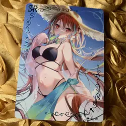 Takanashi Kiara HOLOLIVE SR Goddess Story Anime Foil Girl Card - Image 1