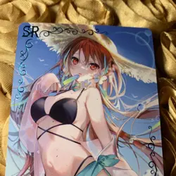 Takanashi Kiara HOLOLIVE SR Goddess Story Anime Foil Girl Card - Image 2