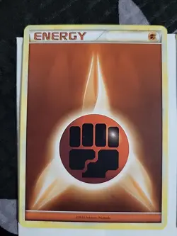 Pokemon TCG Fighting Energy 2010 4 Cards In Set - Image 2