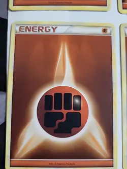 Pokemon TCG Fighting Energy 2010 4 Cards In Set - Image 4