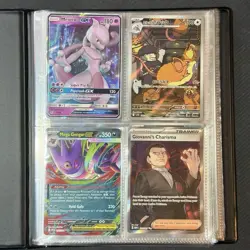 Pokemon TCG • 40 Card Binder Lot + 40x Bulk - 'Team Rocket's Time' Theme • MP-LP - Image 2