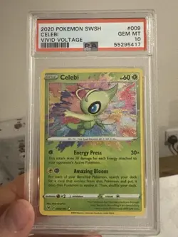 Pokemon PSA 10 Complete Set of 9 Amazing Rare Vivid Voltage/Shining Fates Cards - Image 2