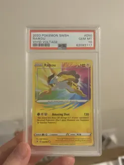 Pokemon PSA 10 Complete Set of 9 Amazing Rare Vivid Voltage/Shining Fates Cards - Image 3
