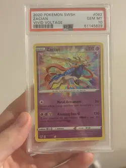 Pokemon PSA 10 Complete Set of 9 Amazing Rare Vivid Voltage/Shining Fates Cards - Image 4