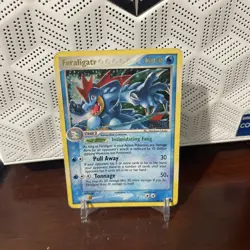 Feraligatr EX Unseen Forces Holo Rare Card 04/115 Stamped Holo - Image 1