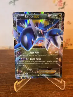 Latios EX XY72 XY Black Star Promos Holo Pokemon Card TCG MP VG-Ex 2015 - Image 1