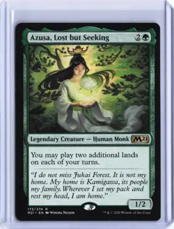 Promo Pack: Core Set 2021 #173 Azusa, Lost but Seeking - Image 1