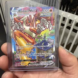 Blaziken VMAX (Alternate Art Secret) 201/198 Chilling Reign Sword Shield Pokemon - Image 1