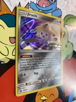 Pokemon TCG -Jirachi SM161 Team Up Pre-Release Promo - NM - Image 2