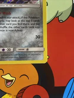 Pokemon TCG -Jirachi SM161 Team Up Pre-Release Promo - NM - Image 4