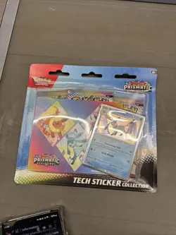Pokemon TCG: Scarlet & Violet - Prismatic Evolutions Tech Sticker Collection - Image 2