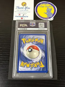 1999 POKEMON JUNGLE 1ST EDITION #10/64 SCYTHER HOLO PSA 8 - Image 5