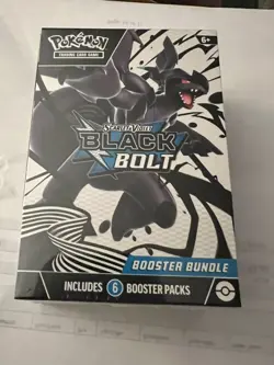 Pokemon TCG: Scarlet & Violet Black Bolt Booster Bundle - Factory Sealed - Image 1