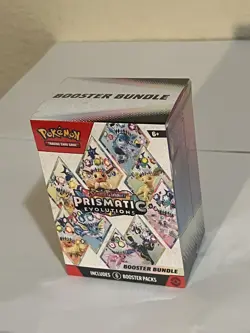 Pokemon Scarlet and Violet Prismatic Evolutions Booster Bundle FACTORY SEALED - Image 3