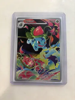 Ivysaur Illustration Rare 134/132 Near Mint Mega Evolution Pokemon TCG English - Image 1