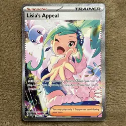 Pokemon Lisia's Appeal Full Art Surging Sparks 246/191 - Image 1