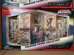 Pokemon TCG Prismatic Evolutions Premium Figure Collection - In Hand - Image 1