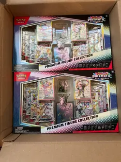 Pokemon TCG Prismatic Evolutions Premium Figure Collection - In Hand - Image 2