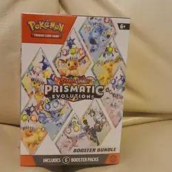 POKEMON TCG SCARLET VIOLET PRISMATIC EVOLUTIONS BOOSTER BUNDLE FACTORY SEALED Q - Image 1