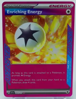 Pokemon Scarlet & Violet Surging Sparks #191/191 Enriching Energy - Image 3