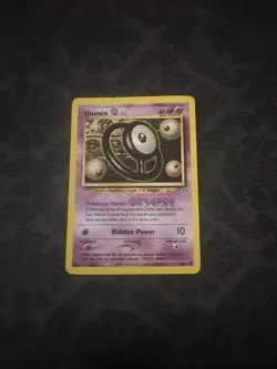 Unown O 69/75 Neo Discovery Common Pokemon - Image 1