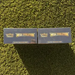 Pokemon Mega Evolution Elite Trainer Box ETB Set of 2 New Sealed - Image 2