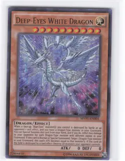 Deep-Eyes White Dragon Ultra Rare The Dark Side of Dimensions Movie Pack MVP1-EN - Image 1