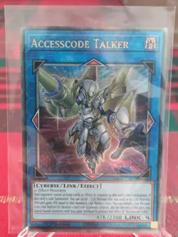 Yugioh Accesscode Talker (Alt Art) Quarter Century Rare RA04-EN079 1st Ed - Image 1