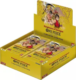 Box One Piece Card Game OP-04 Kingdoms of Intrigue ENG BANDAI CARD GAME - Image 1