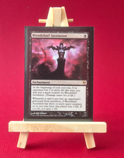 Bloodchief Ascension / Zendikar / Rare MTG Enchantment / Mint Condition - Image 1