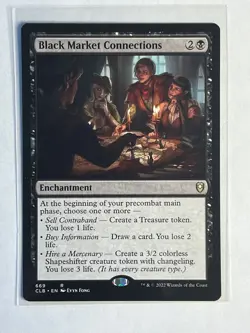 Black Market Connections Commander Legends: Battle for Baldur's Gate Regular - Image 1