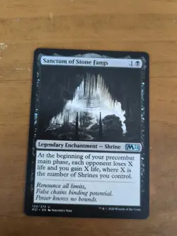 MTG Magic: The Gathering Sanctum Of Stone Fangs M21 - Image 1
