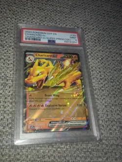 Charizard EX Psa 9 2024 Pokemon Black Star Promo #161 Super Premium - Image 1