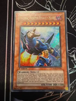 Colossal Fighter/Assault Mode CRMS-EN000 Crimson Crisis 1st Edition - Image 1