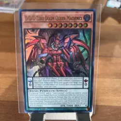 Yugioh D/D/D Zero Doom Queen Machinex DOOD-EN003 Ultra Rare 1st Edition NM - Image 1