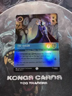 219/204 THE QUEEN MIRROR SEEKER EN9 EPIC DISNEY LORCANA CARD - Image 1