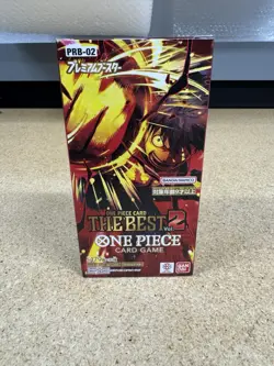 One Piece Card Game PRB-02 Premium Booster Box The Best Japanese [US SELLER] - Image 1