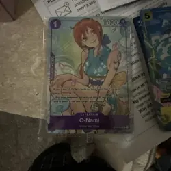 Boa Hancock And O- Nami One Piece Card Game sealed promo - Image 2