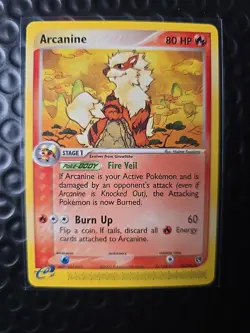Arcanine 15/100 Ex Sandstorm Pokemon Card E Series Rare Non-Holo - Image 1