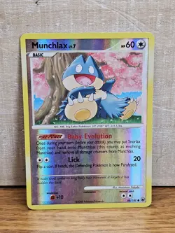 Munchlax 68/100 Majestic Dawn Reverse Holo Pokemon Card TCG - Image 1