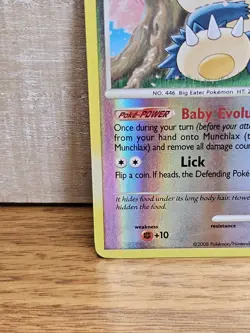 Munchlax 68/100 Majestic Dawn Reverse Holo Pokemon Card TCG - Image 5
